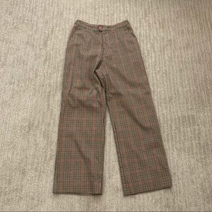 plaid brandy melville pants